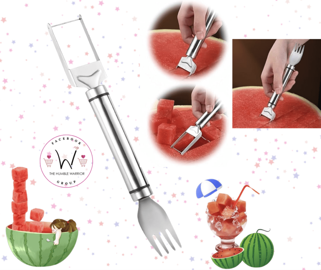 2-in-1 Watermelon Slicer!